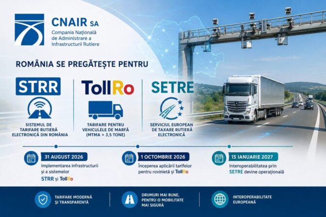 CNAIR: Platforma TollRo intră în&hellip;